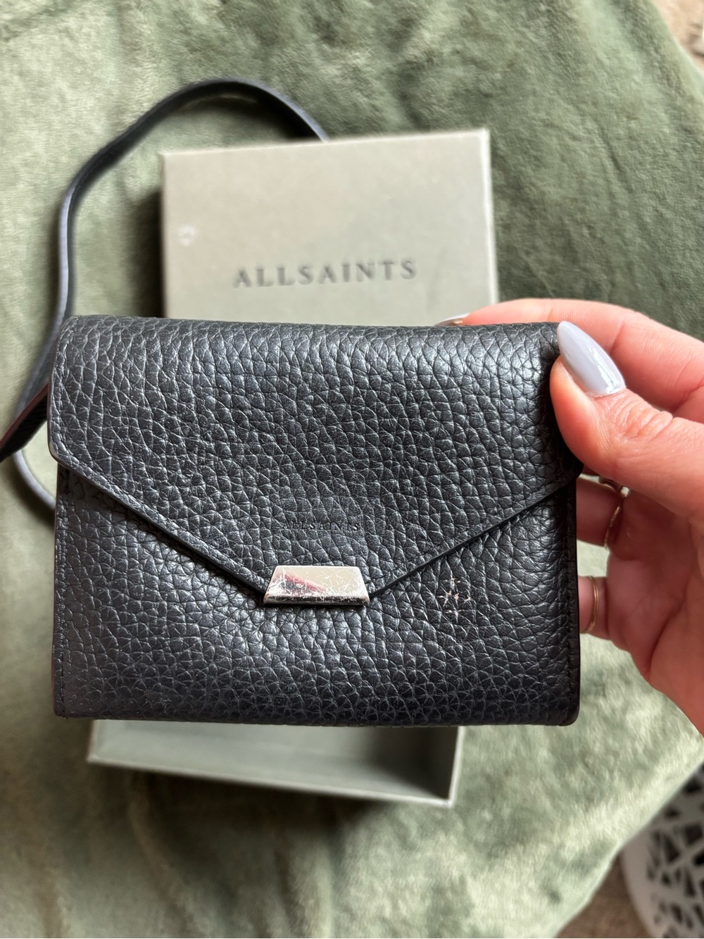 All Saints Chain Wallet - Picture 2 of 4